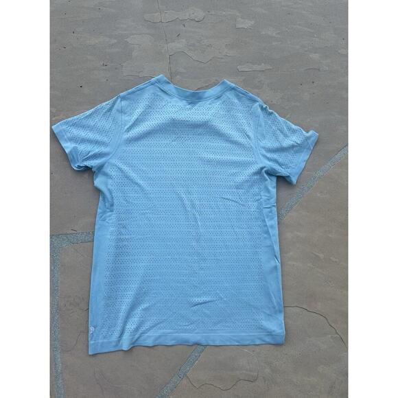 Lululemon Breeze By Short Sleeve Squad Cascade Blue Size M Women’s - Picture 2 of 5